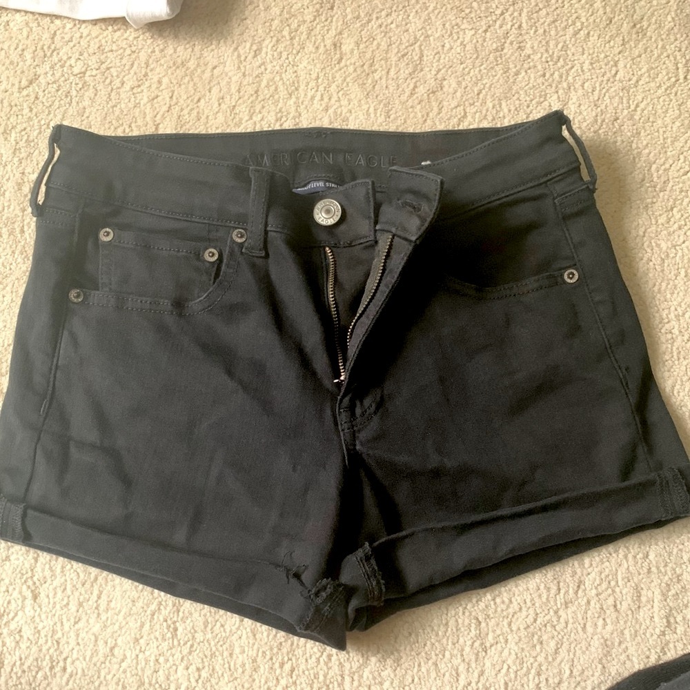 American Eagle Midi Jean Shorts